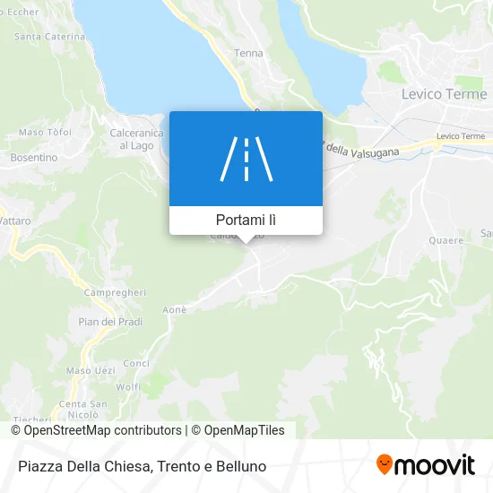 Mappa Piazza Della Chiesa