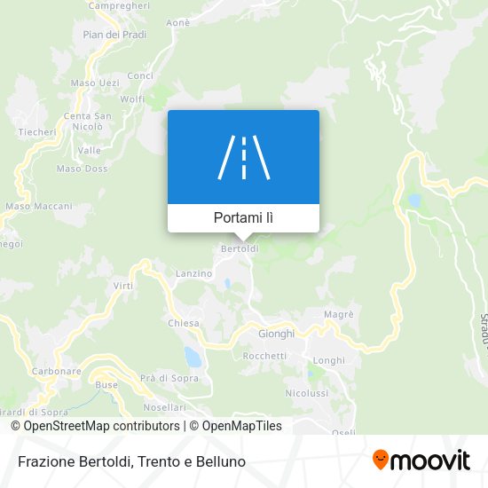 Mappa Frazione Bertoldi