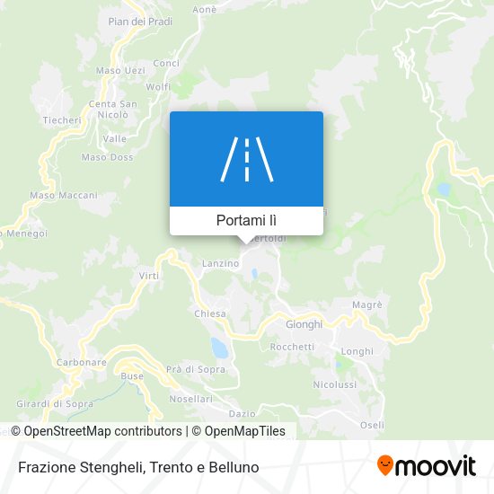 Mappa Frazione Stengheli