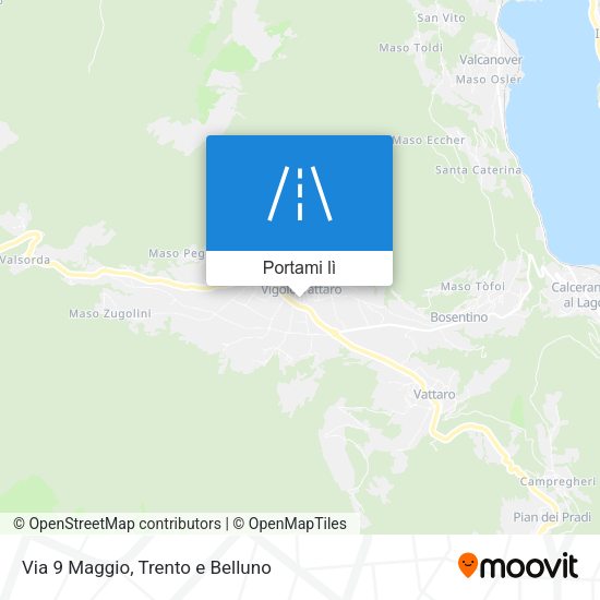 Mappa Via 9 Maggio
