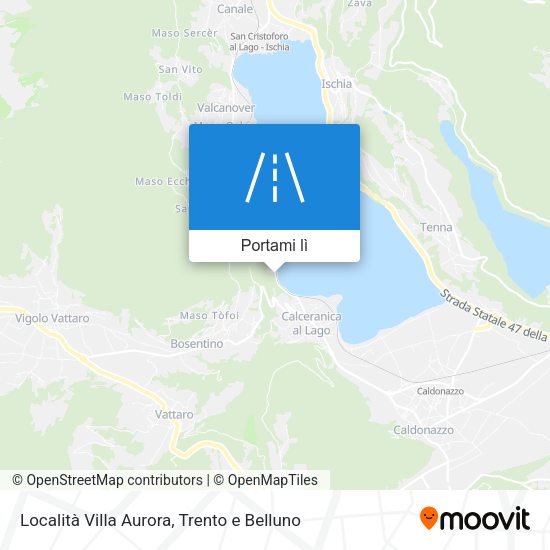 Mappa Località Villa Aurora