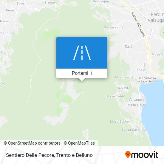 Mappa Sentiero Delle Pecore