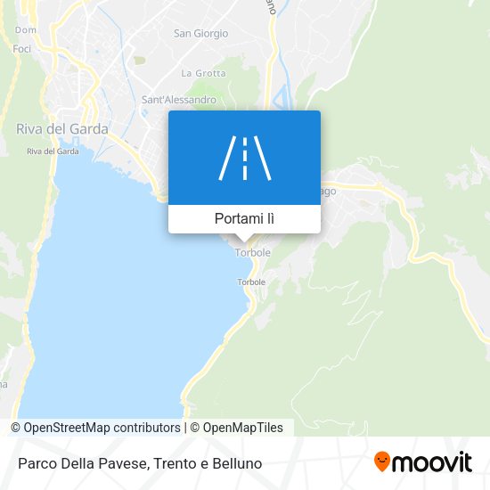 Mappa Parco Della Pavese