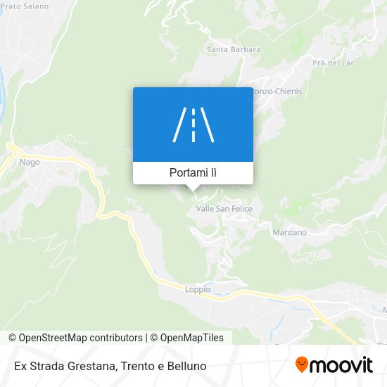 Mappa Ex Strada Grestana