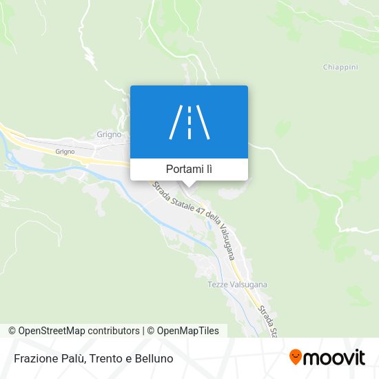 Mappa Frazione Palù
