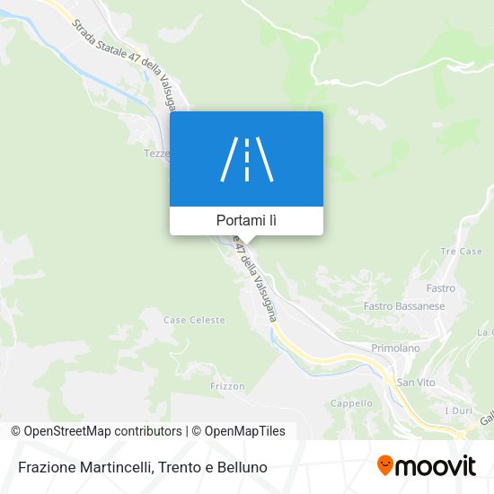 Mappa Frazione Martincelli