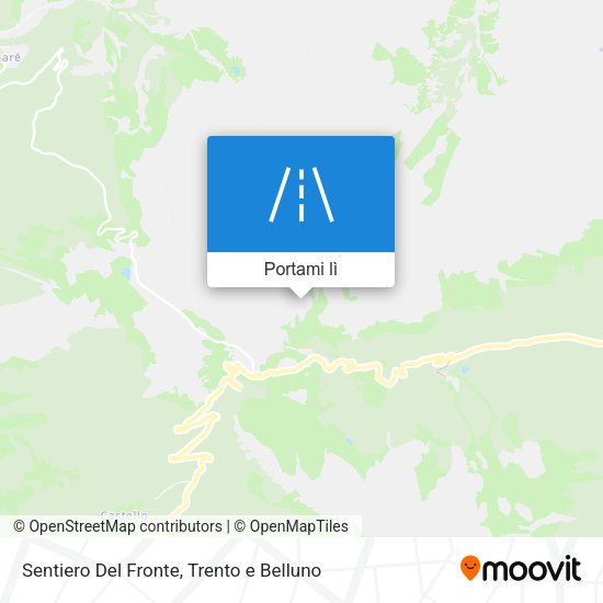 Mappa Sentiero Del Fronte
