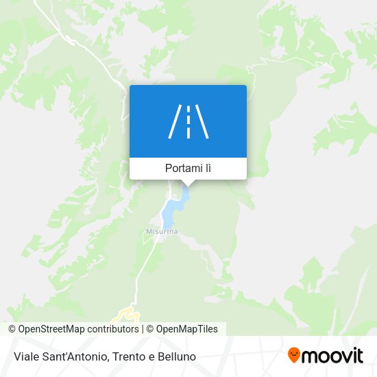 Mappa Viale Sant'Antonio