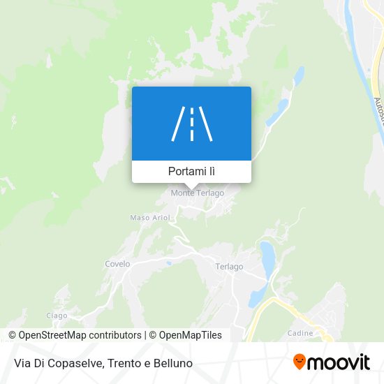 Mappa Via Di Copaselve