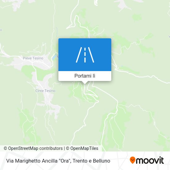 Mappa Via Marighetto Ancilla "Ora"