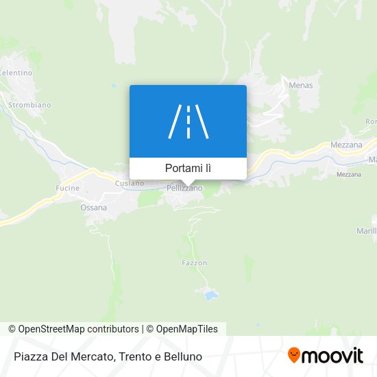 Mappa Piazza Del Mercato