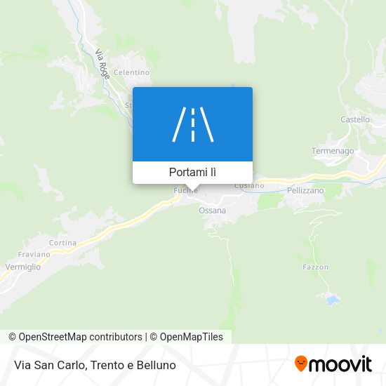 Mappa Via San Carlo
