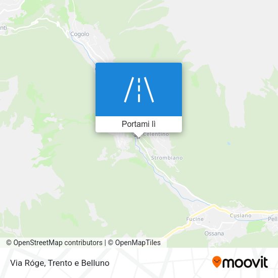 Mappa Via Róge