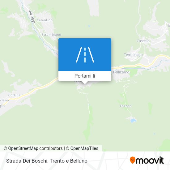 Mappa Strada Dei Boschi