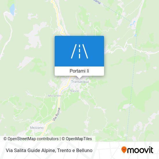 Mappa Via Salita Guide Alpine