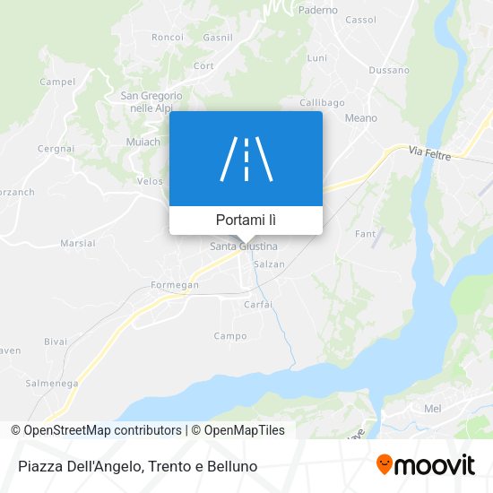 Mappa Piazza Dell'Angelo