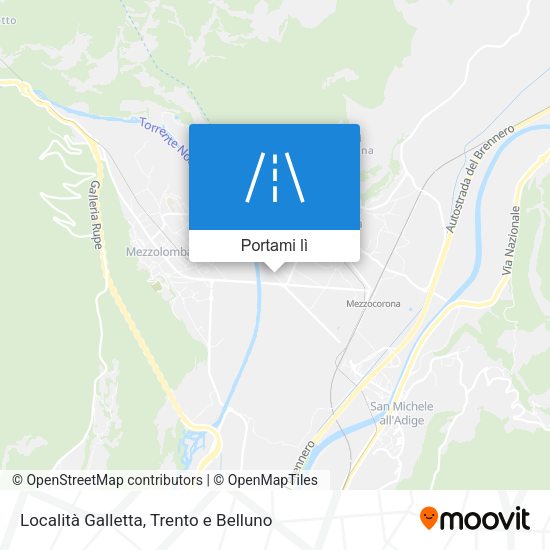 Mappa Località Galletta