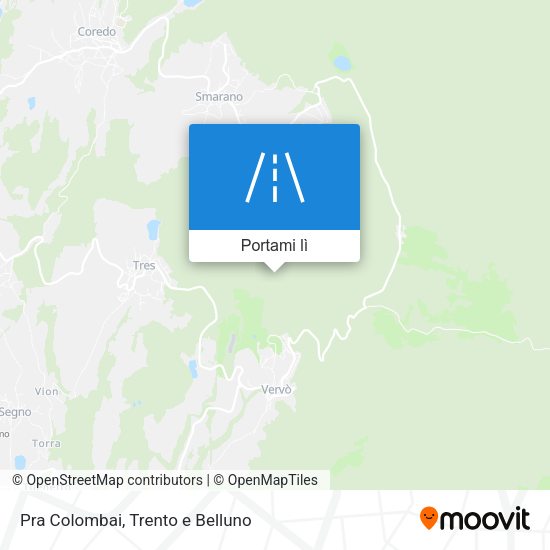 Mappa Pra Colombai