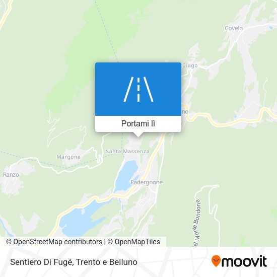 Mappa Sentiero Di Fugé