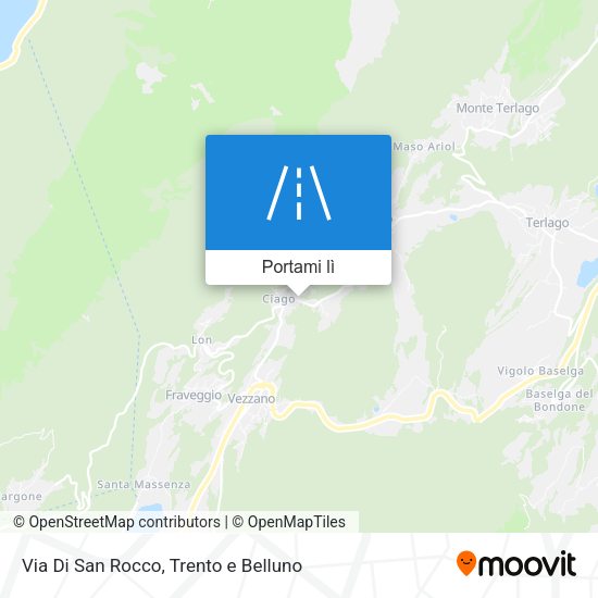 Mappa Via Di San Rocco