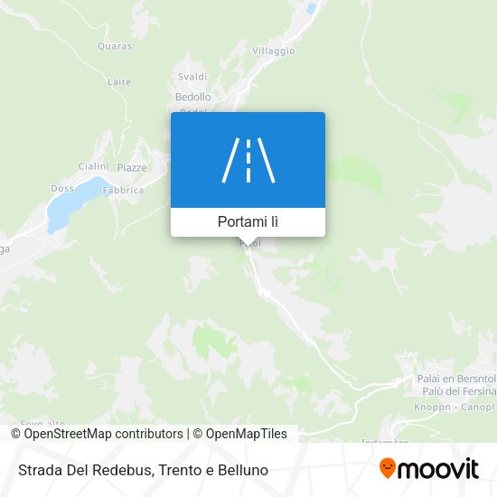 Mappa Strada Del Redebus