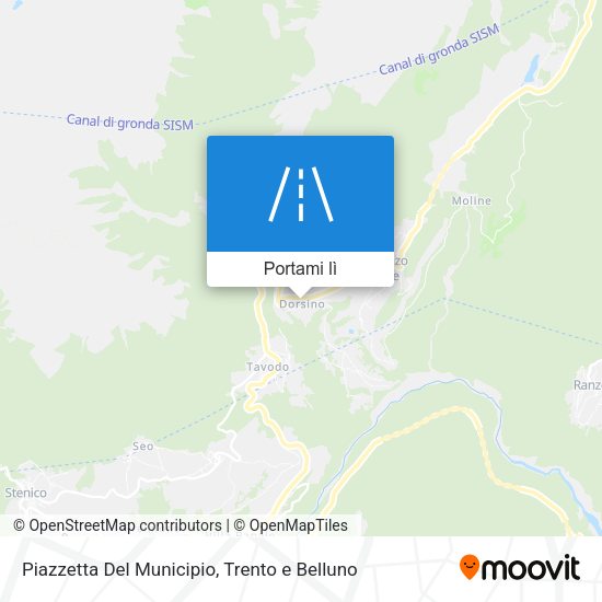 Mappa Piazzetta Del Municipio