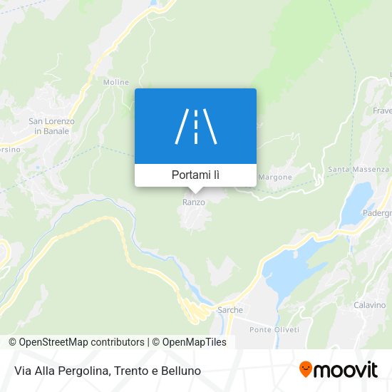 Mappa Via Alla Pergolina
