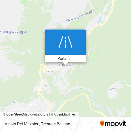Mappa Vicolo Dei Mazoleti
