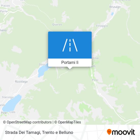 Mappa Strada Dei Tamagi