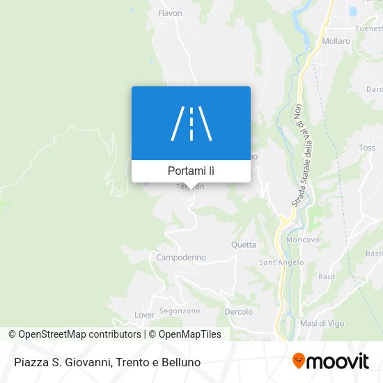 Mappa Piazza S. Giovanni