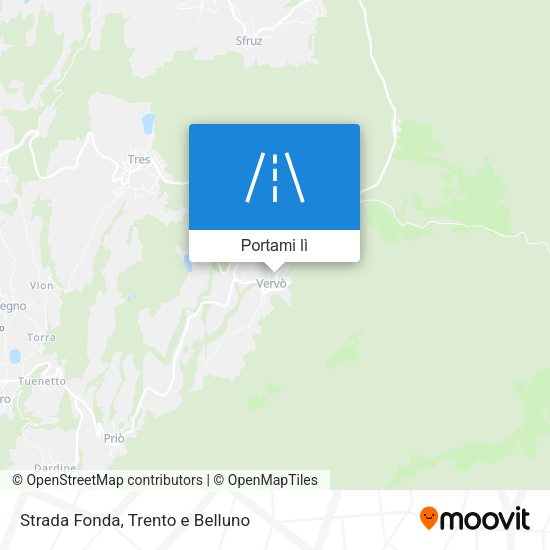 Mappa Strada Fonda
