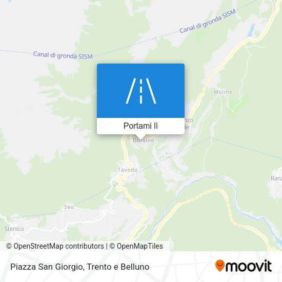 Mappa Piazza San Giorgio