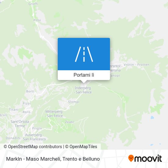 Mappa Markln - Maso Marcheli