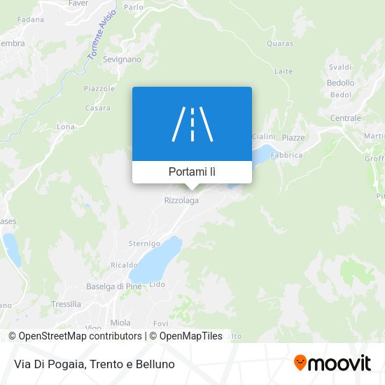 Mappa Via Di Pogaia
