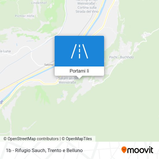 Mappa 1b - Rifugio Sauch