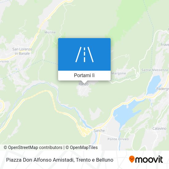 Mappa Piazza Don Alfonso Amistadi