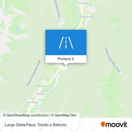 Mappa Largo Della Pace