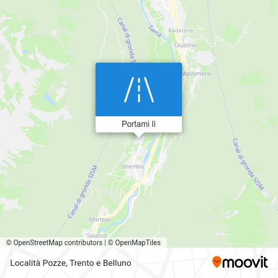 Mappa Località Pozze
