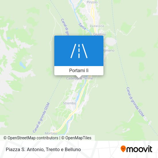Mappa Piazza S. Antonio
