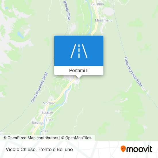 Mappa Vicolo Chiuso