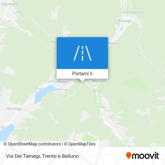 Mappa Via Dei Tamagi