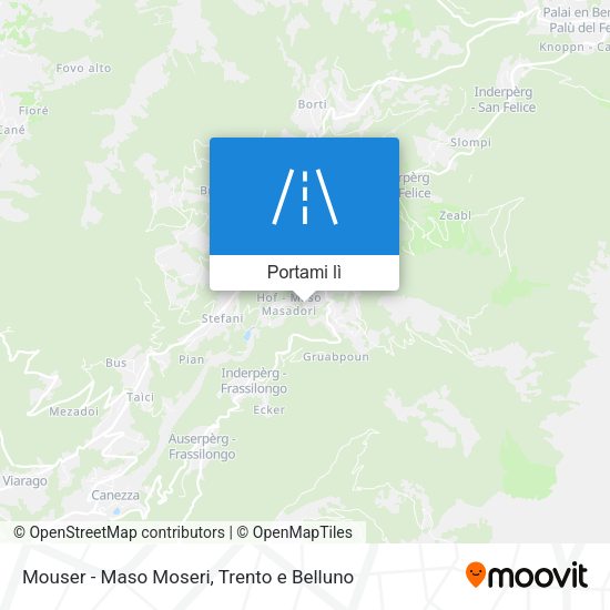 Mappa Mouser - Maso Moseri