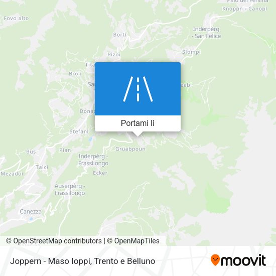 Mappa Joppern - Maso Ioppi