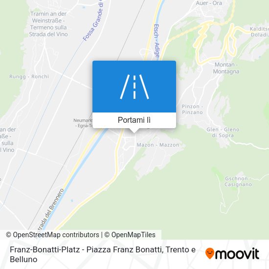 Mappa Franz-Bonatti-Platz - Piazza Franz Bonatti