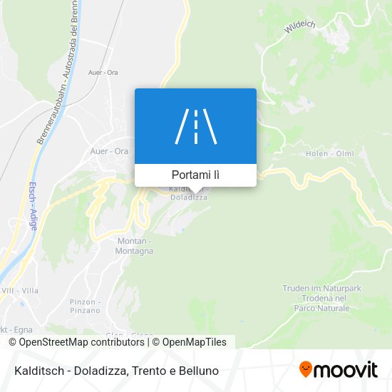 Mappa Kalditsch - Doladizza