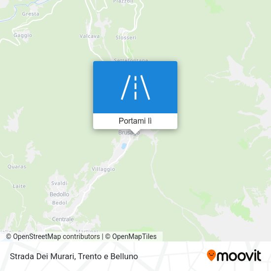 Mappa Strada Dei Murari
