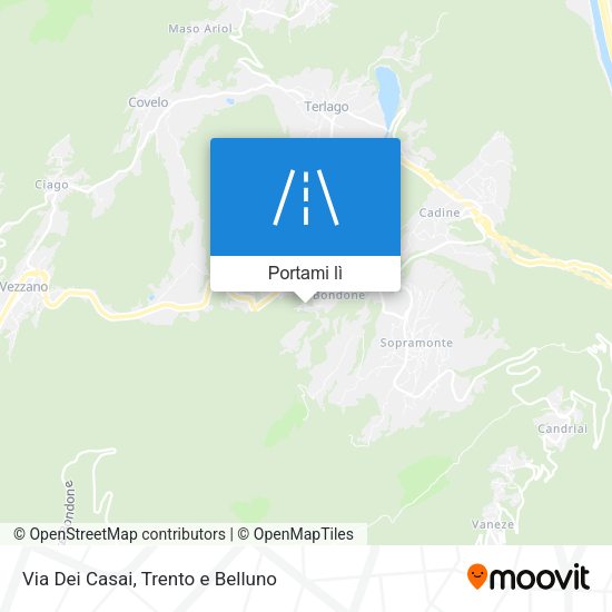 Mappa Via Dei Casai