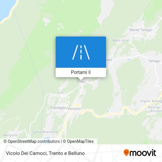 Mappa Vicolo Dei Camoci