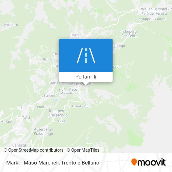 Mappa Markl - Maso Marcheli