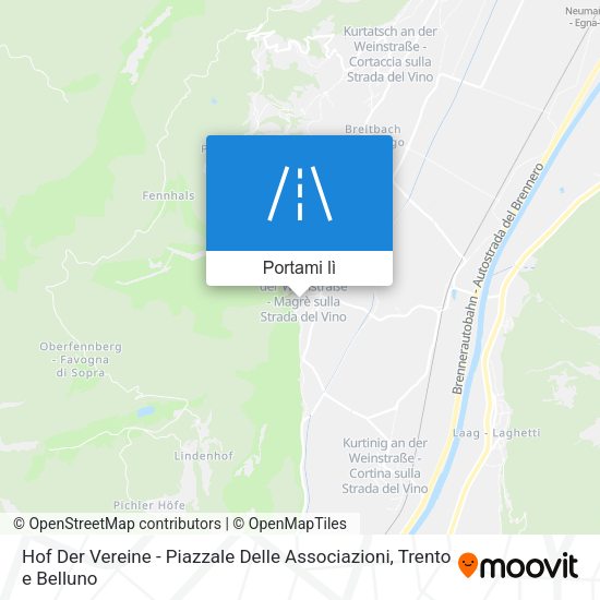 Mappa Hof Der Vereine - Piazzale Delle Associazioni